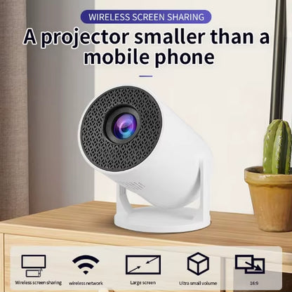 Mini Portable HY300 LED HD Pocket Projector - Native 1080P, 50 ANSI, Bluetooth 5.0, Wireless Home Theater and Outdoor Lamp